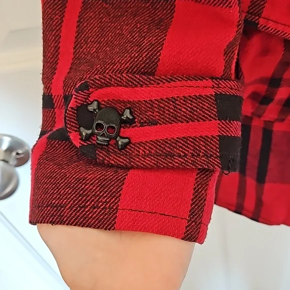 BB Dakota red plaid jacket - Picture 7 of 8